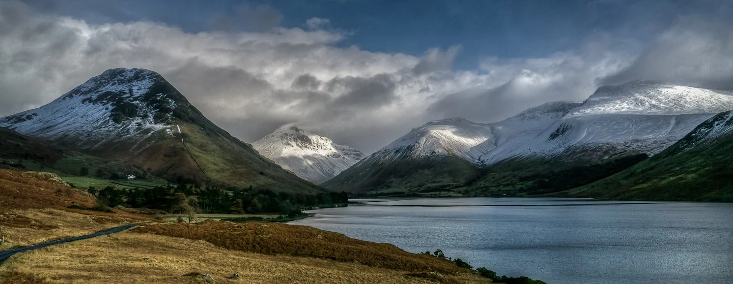 Yewbarrow and Scafell by David Hawkins