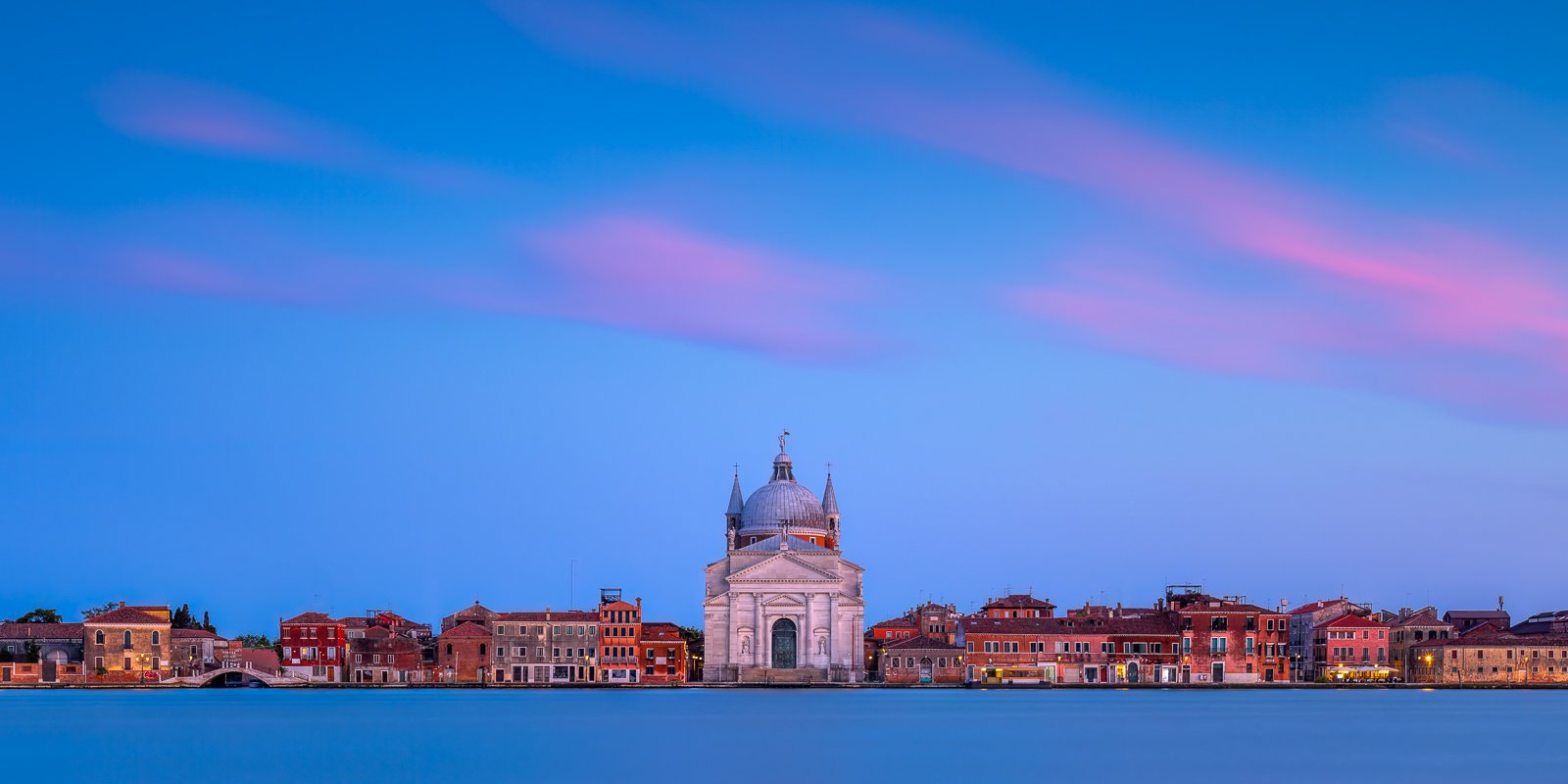 Blue Hour At Chiesa del Santissimo Redentore - Venice by Phil Durkin