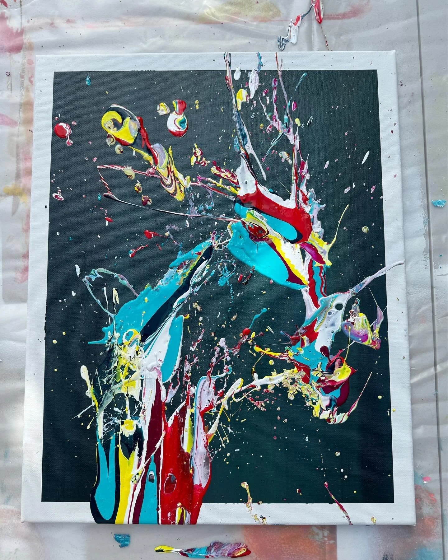 Just Monday Play Time 🦄

#play #artist #artistsoninstagram #artistsofinstagram #love #happy #abstract #color #reels #reelsinstagram #satisfying #monday #mondaymotivation #mondaymood  #free #vibes #vibe #goodvibes #vibrant  #arttechniques