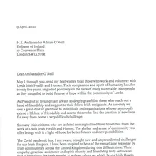 President of Ireland thanks our volunteers and staff for 25 years of Care, Culture and Community