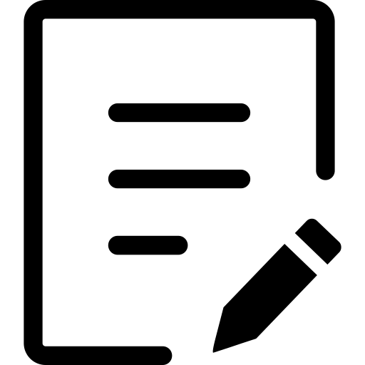 Document edit icon