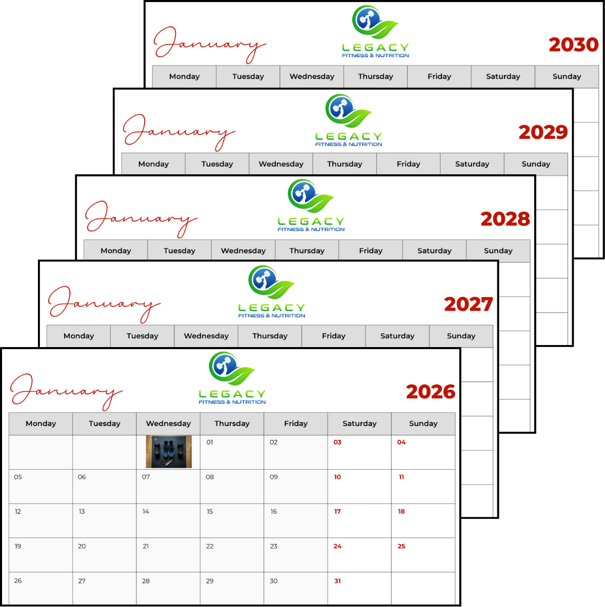 The 5-Year Fitness Plan: Building a True Legacy of Health