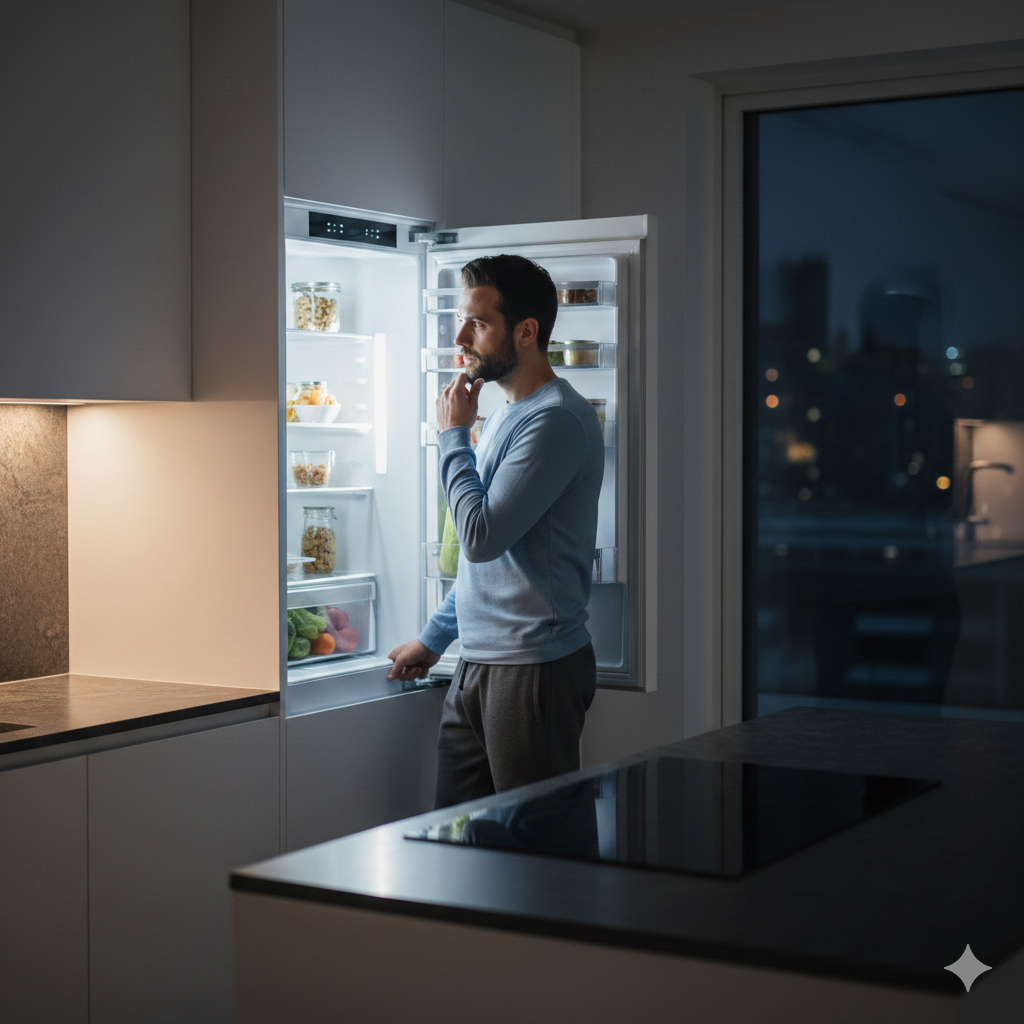 The Midnight Kitchen Raid: Why We Crave Snacks at Night and How to Stop