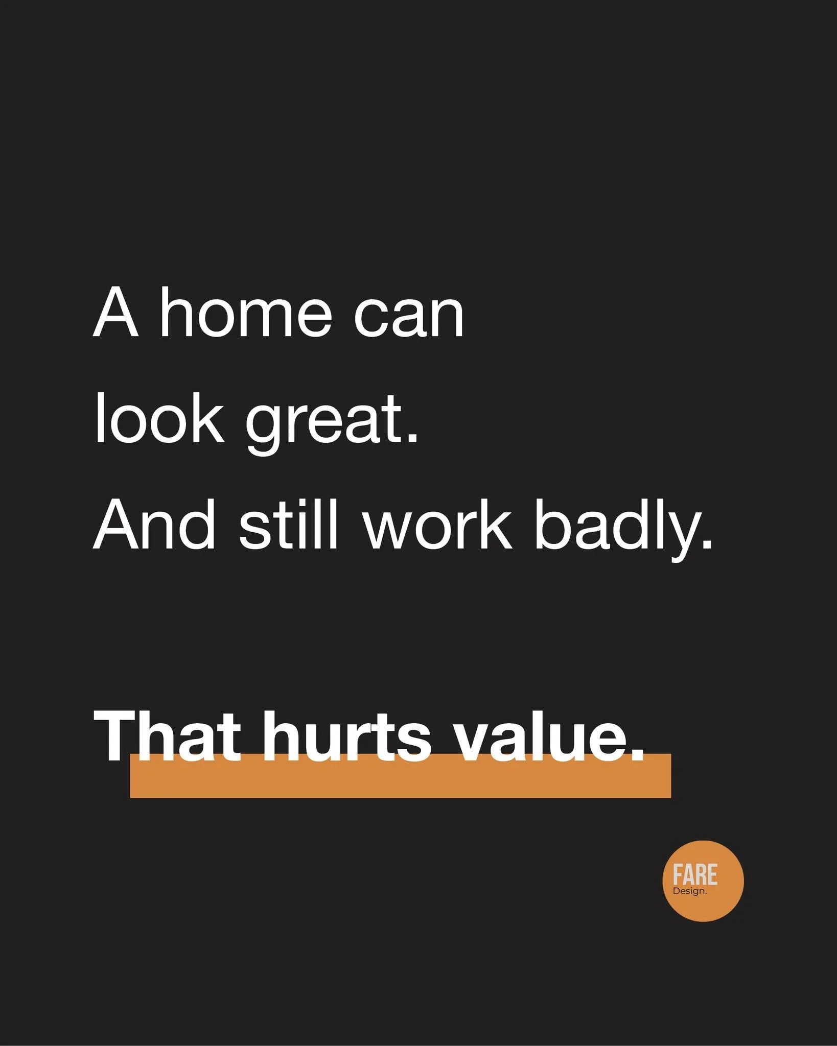 Strategic design is a financial decision.

I work with homeowners and investors
to improve the long term value of their properties
through better layouts and planning.

Link in bio.

#strategicdesign #architectureandvalue #smartrenovation