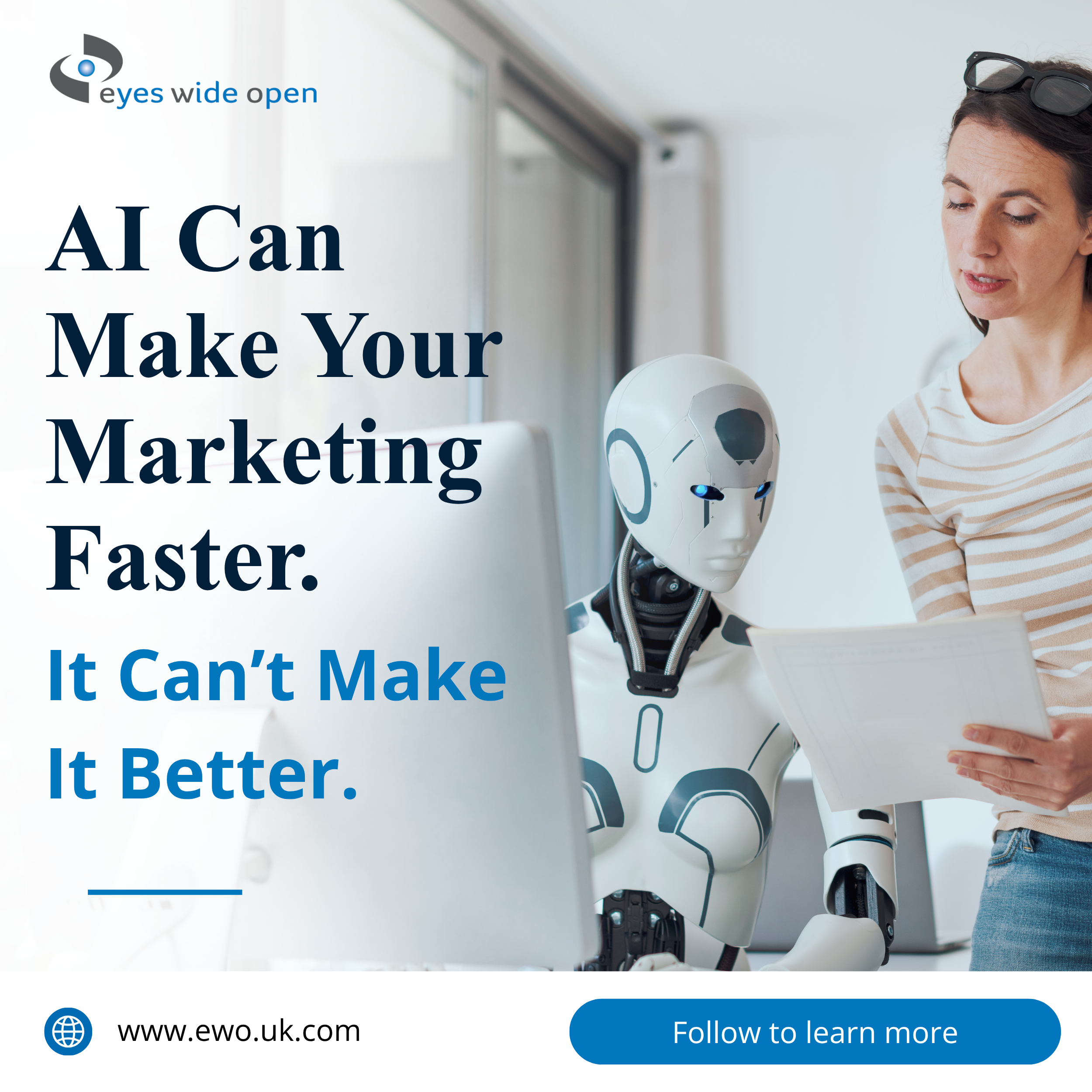 AI Can Make Your Marketing Faster. It Can’t Make It Better.