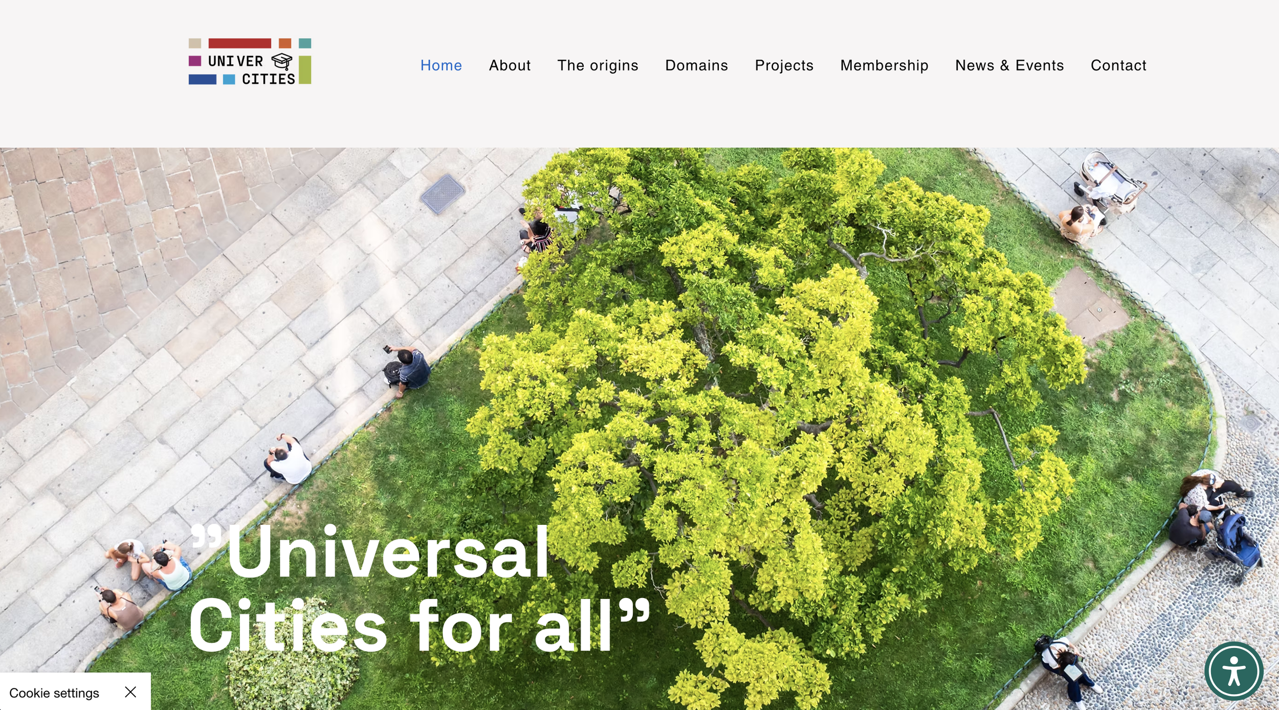 Univercities website