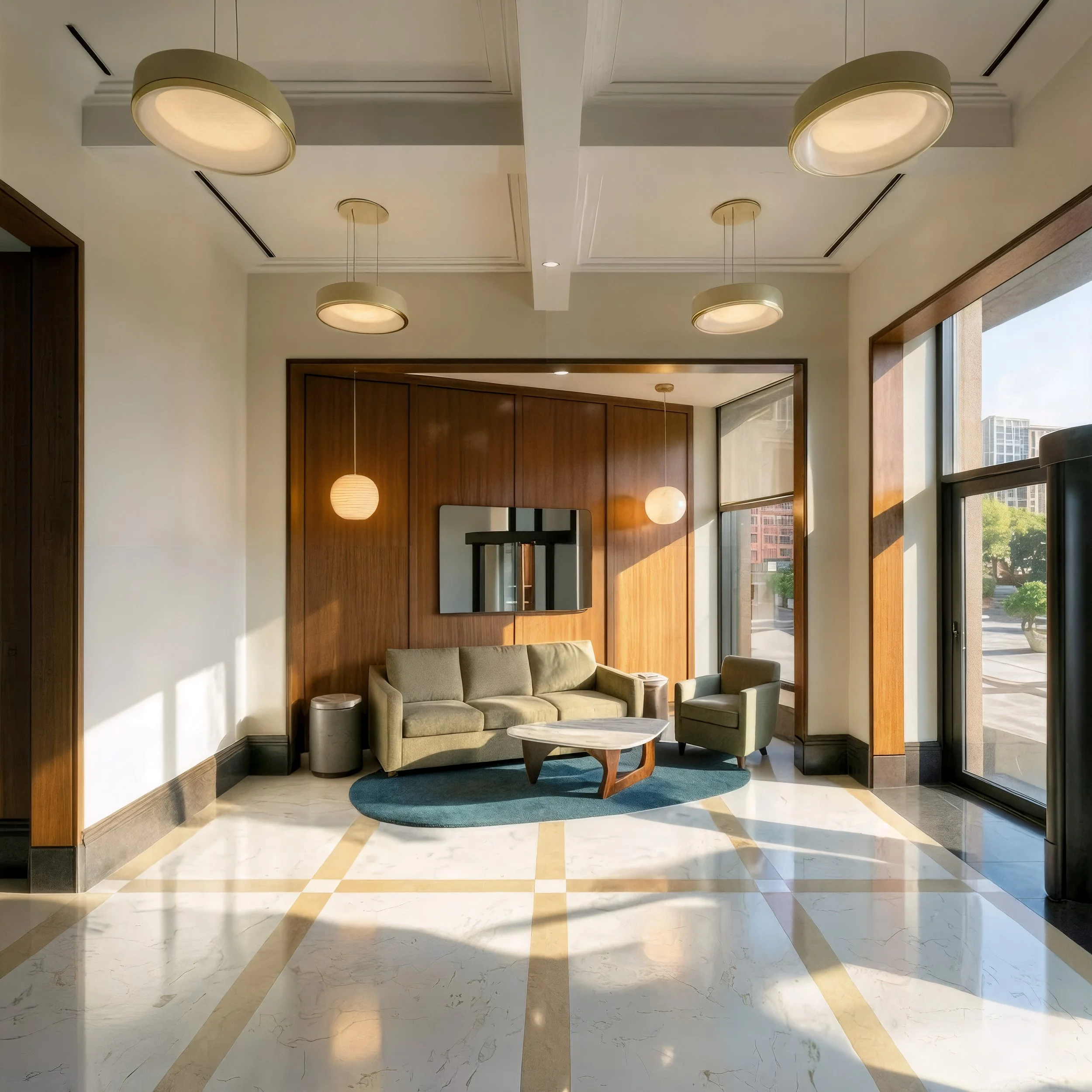 New York City Condo Lobby |
Client: NXTDSGN