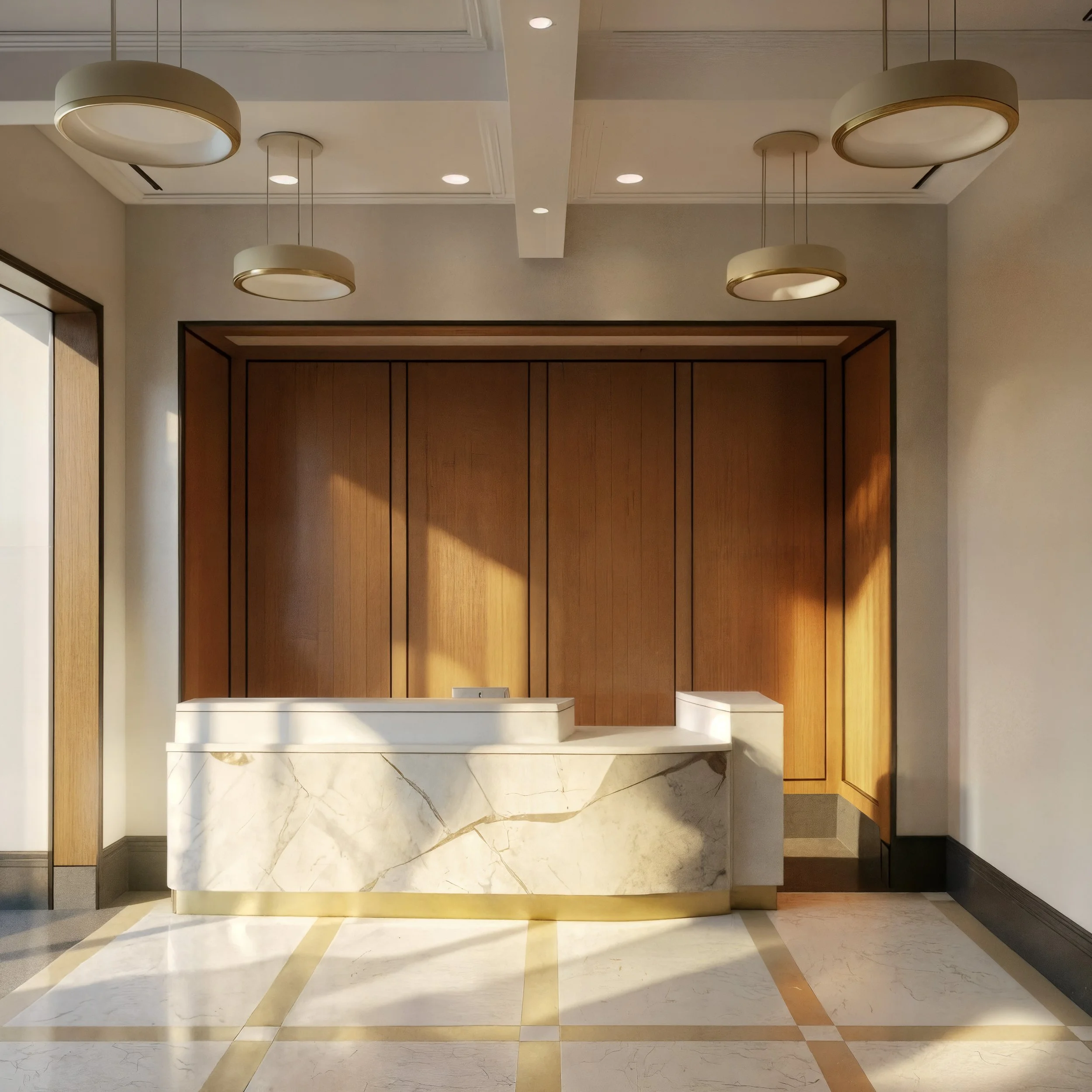 New York City Condo Lobby |
Client: NXTDSGN