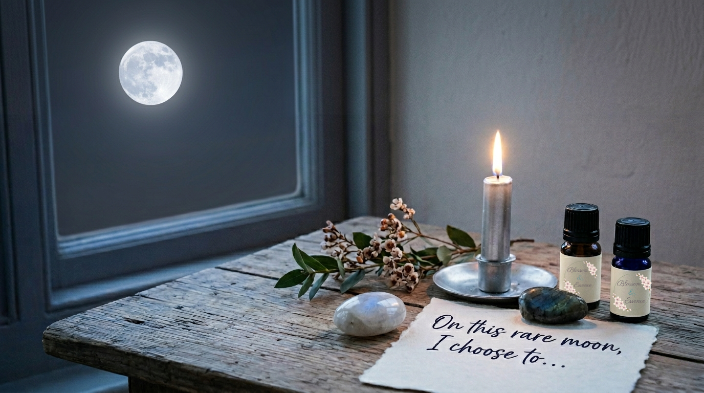 The Blue Moon: A Rare Invitation to Pause, Reflect &amp; Begin Again