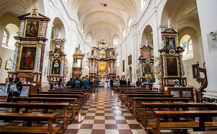 Trakai&rsquo;s Basilica of the Visitation of the Blessed Virgin Mary #Trakai #TourLithuania