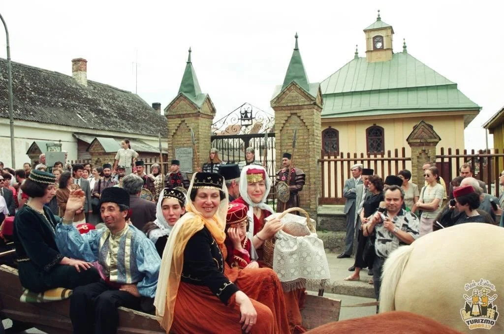 Trakai&rsquo;s Kenesa. A temple for a Judaic religion (Karaites) brought to Lithuania by Vytautas the Great in 1398 to serve in the Royal residence #tourlithuania #karaim