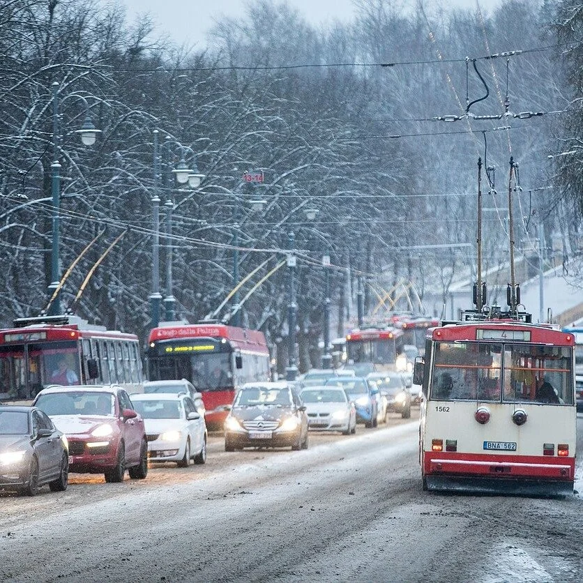 Winter is finally here, and Happy New Year! #tourlithuania