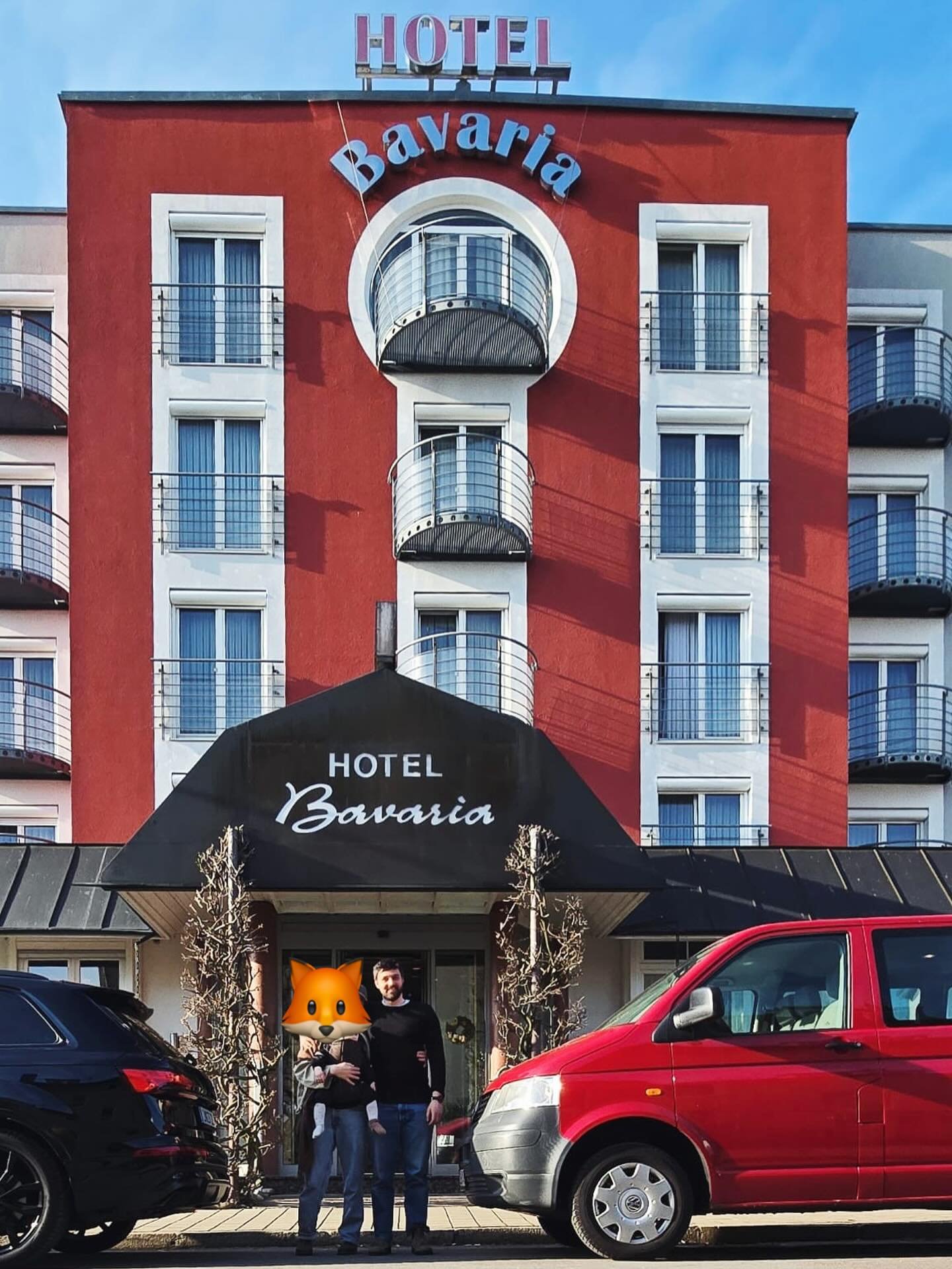 1,500km trip home from Bavaria with our new red van #JimsTours #TourLithuania