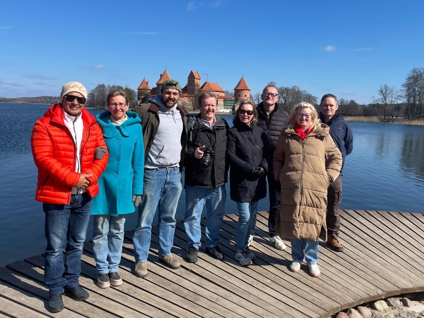 Saturday tour like! Team England, Ireland, Finland/Peru! #tourlithuania