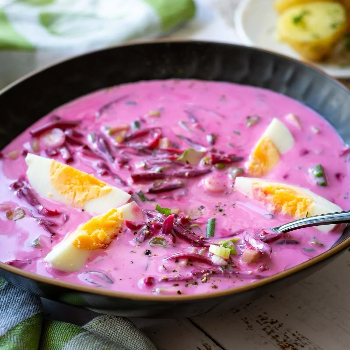 Beetroot soup season bby #tourlithuania