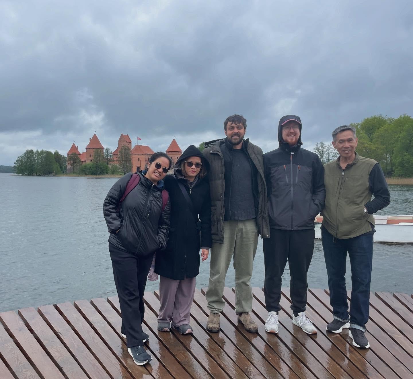 Team Philippines, UK, California + our photographer #tourlithuania
