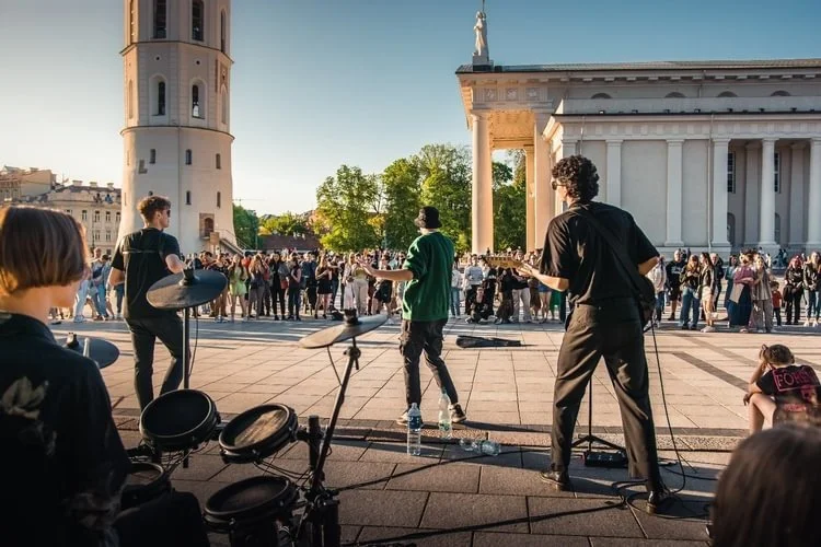 street music day kicking off today! #tourlithuania