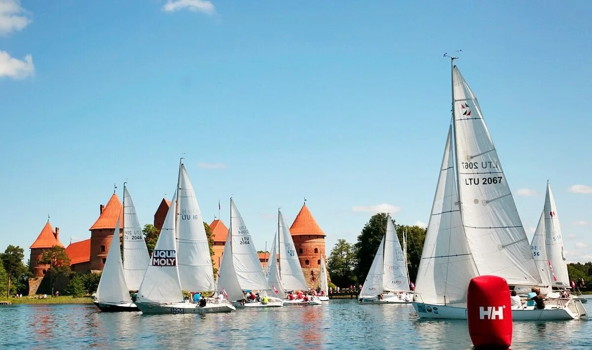 Galvė Cup this weekend in Trakai! #tourlithuania #sailing