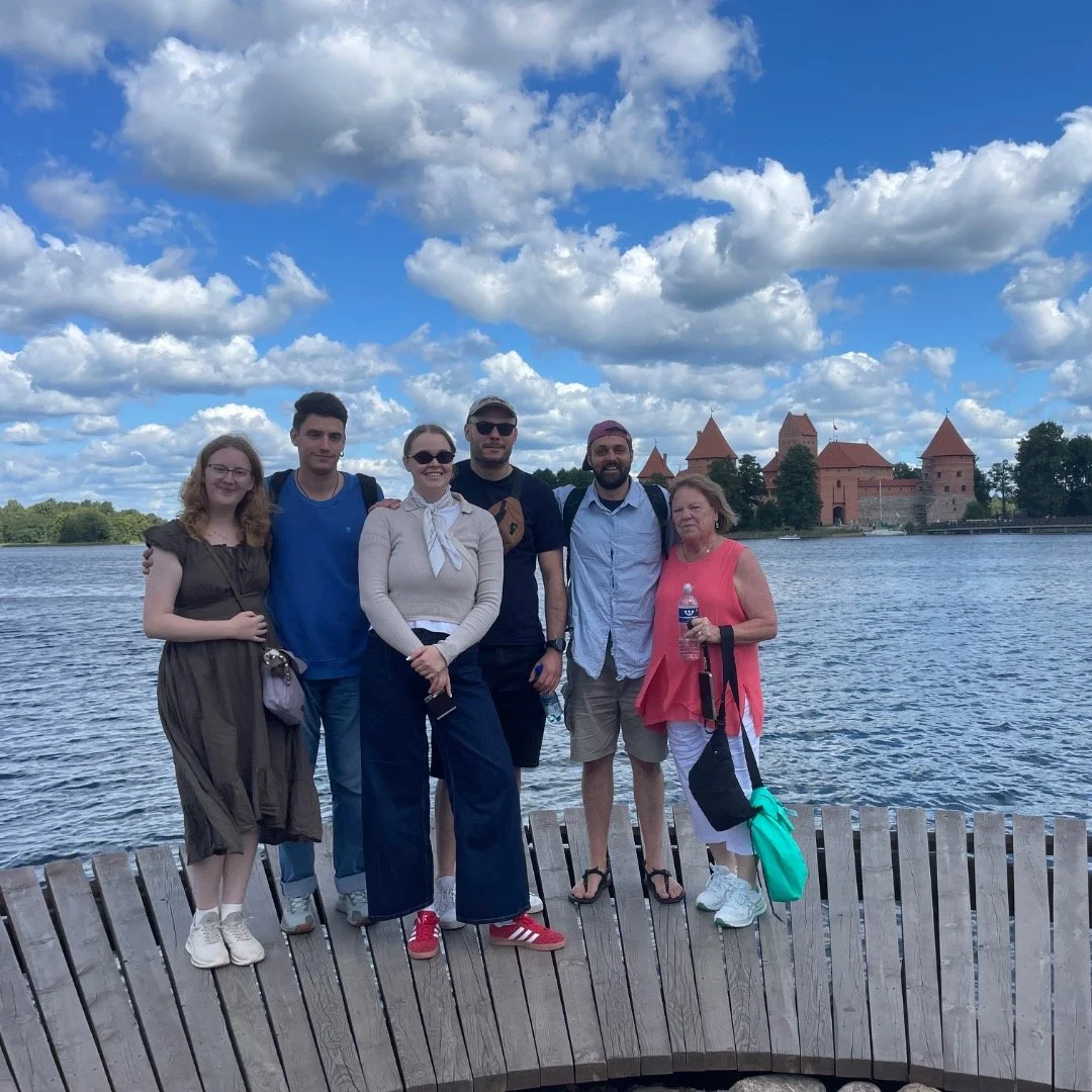 forgetting to take pics, some from today ! Lithuanian, Dutch, Polish and Canadian ! #tourlithuania