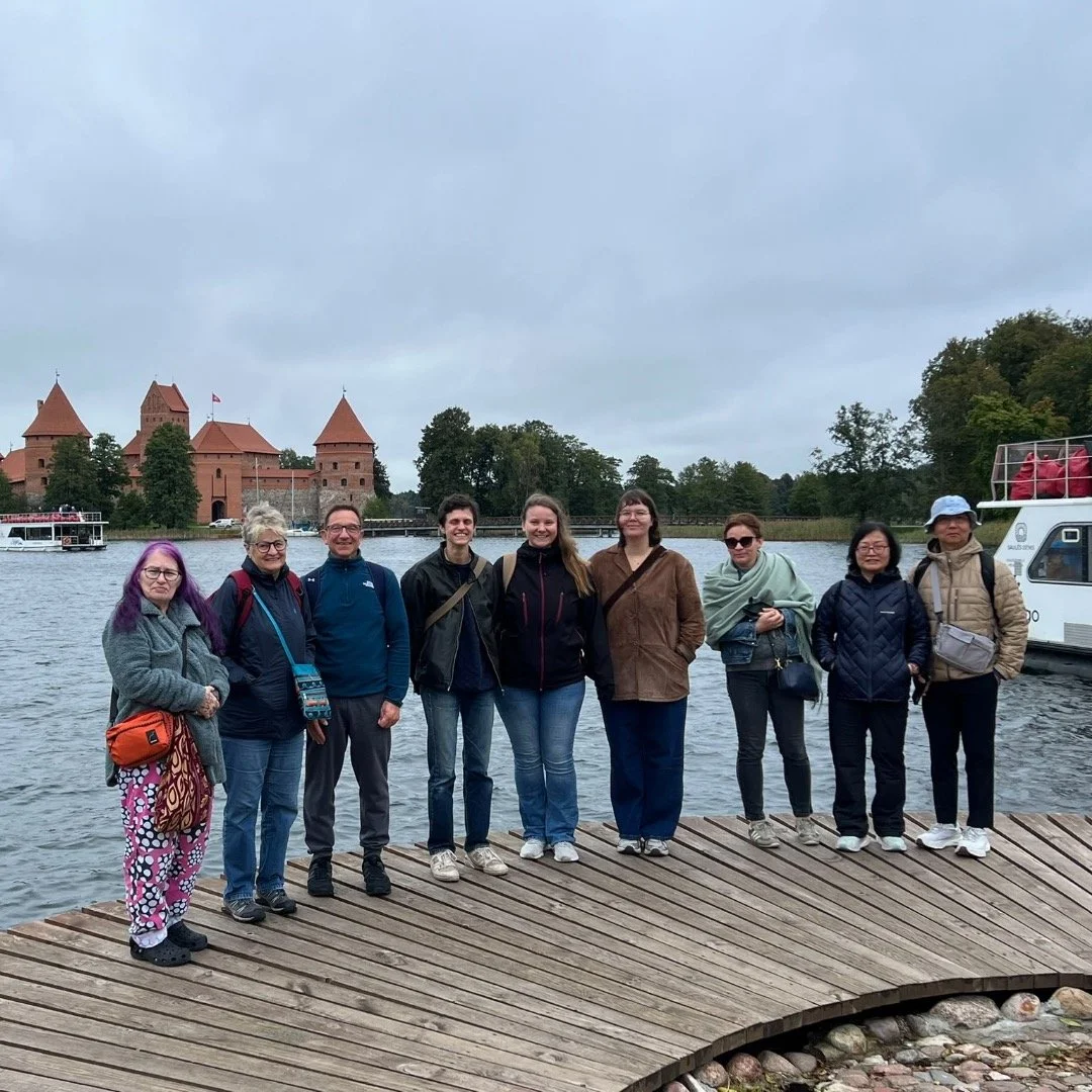 quite a vibrant crew #tourlithuania