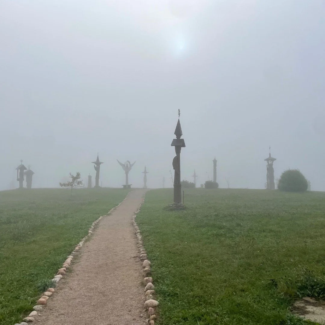 moody hill of angels today, the season aint over i tell you, the season, is not, over! #tourlithuania