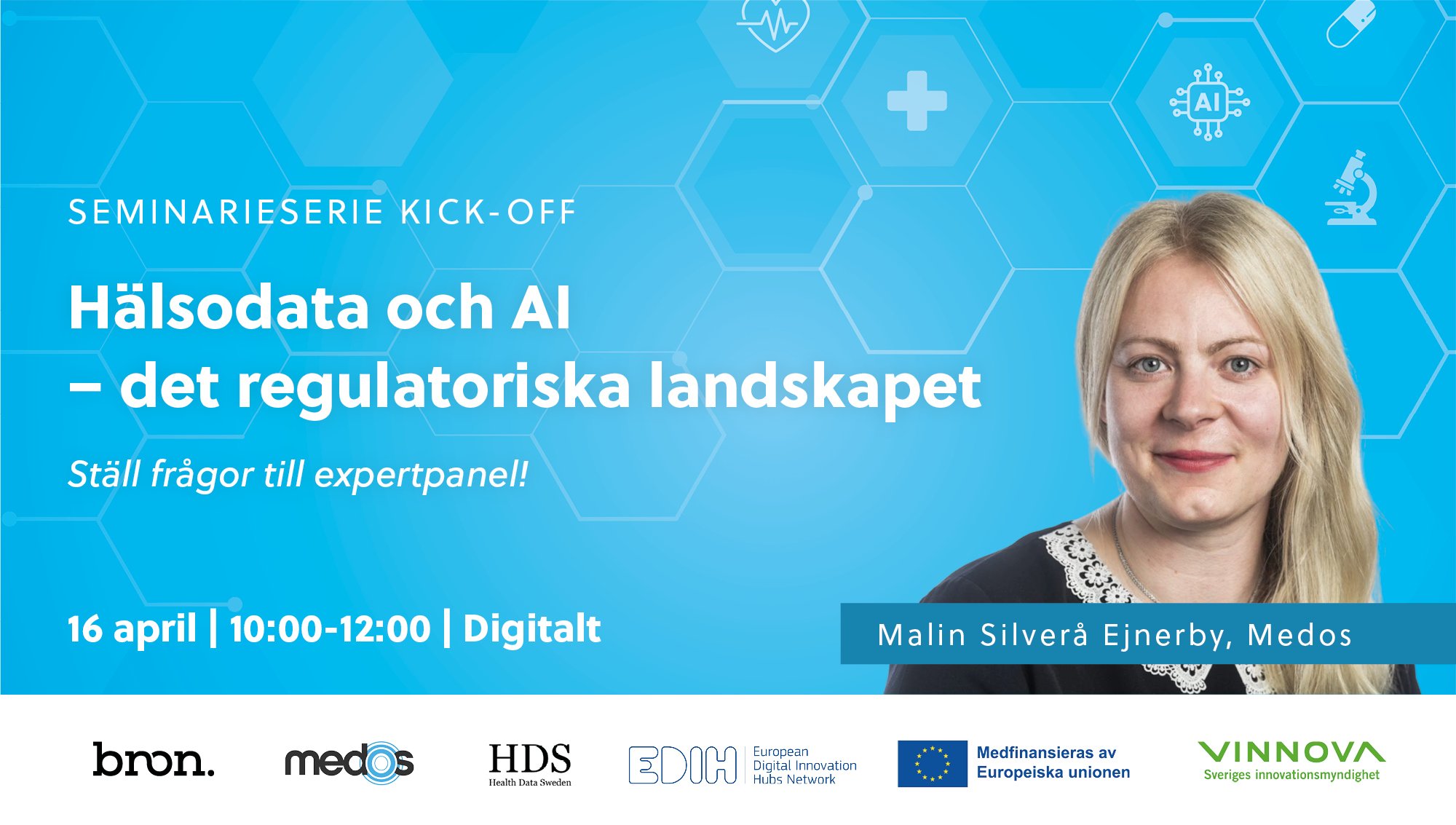 Kickoff: Hälsodata och AI - det regulatoriska landskapet