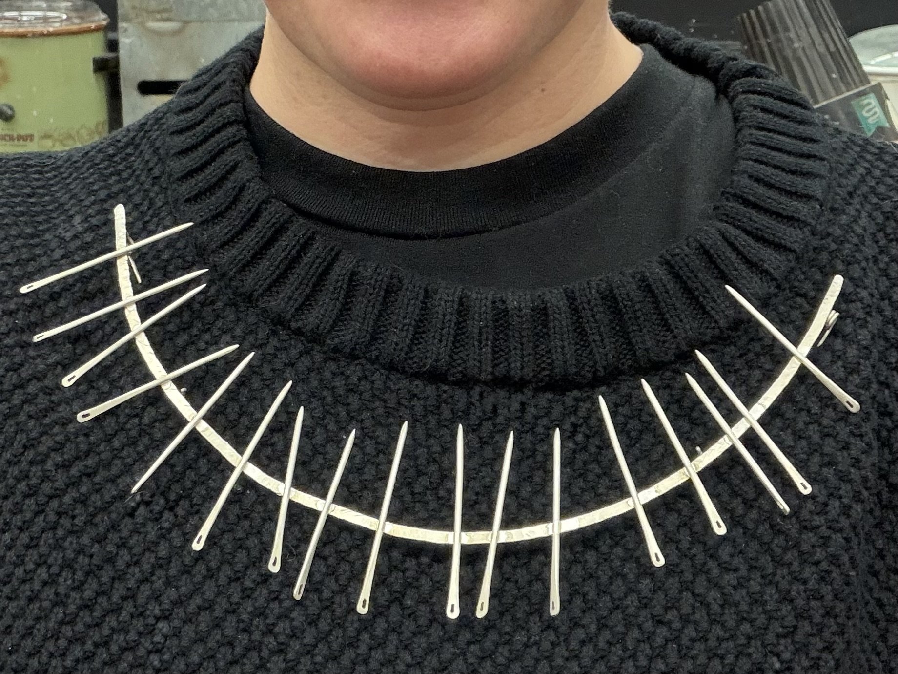 worn as brooch