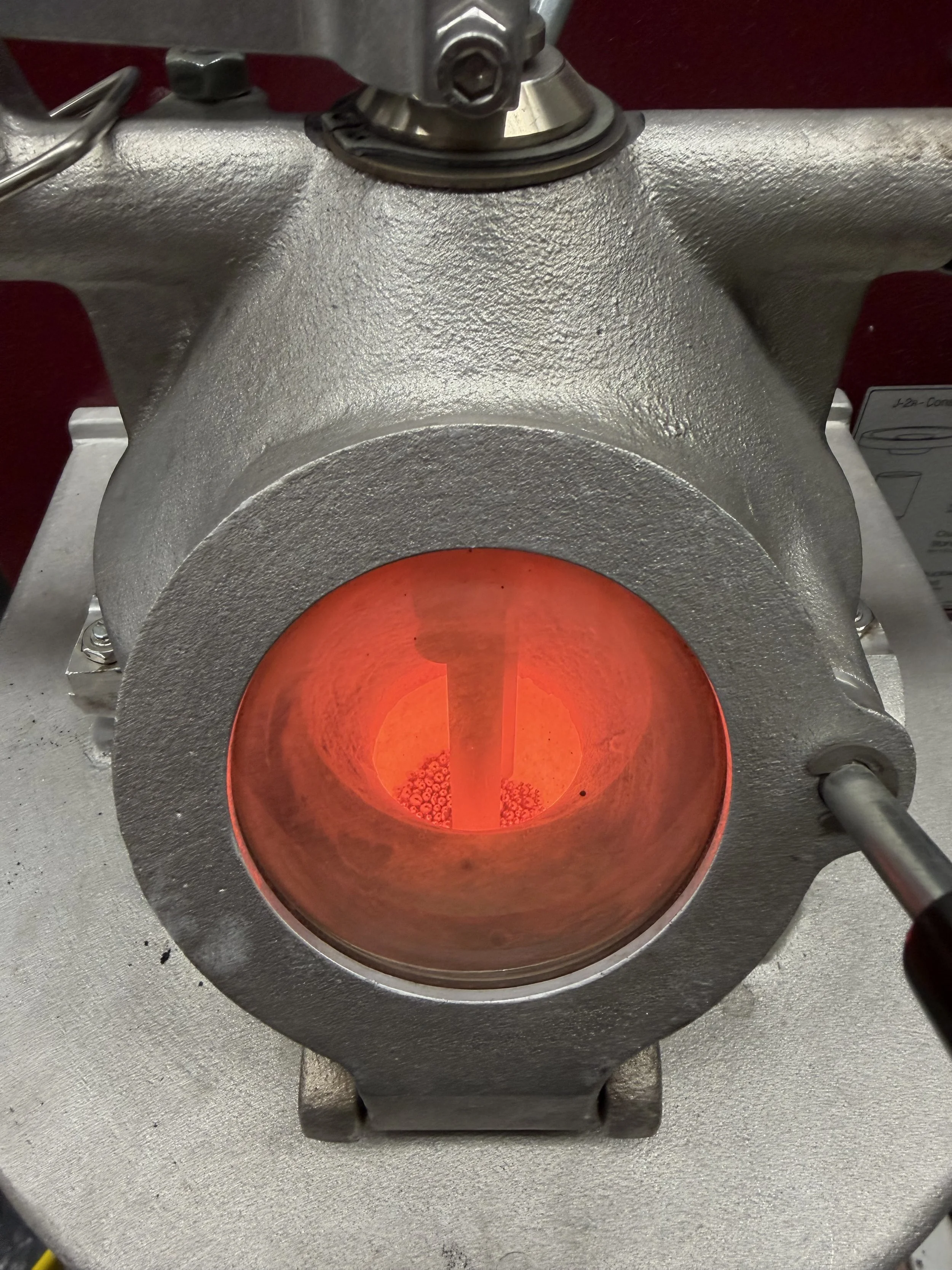 melting some bronze