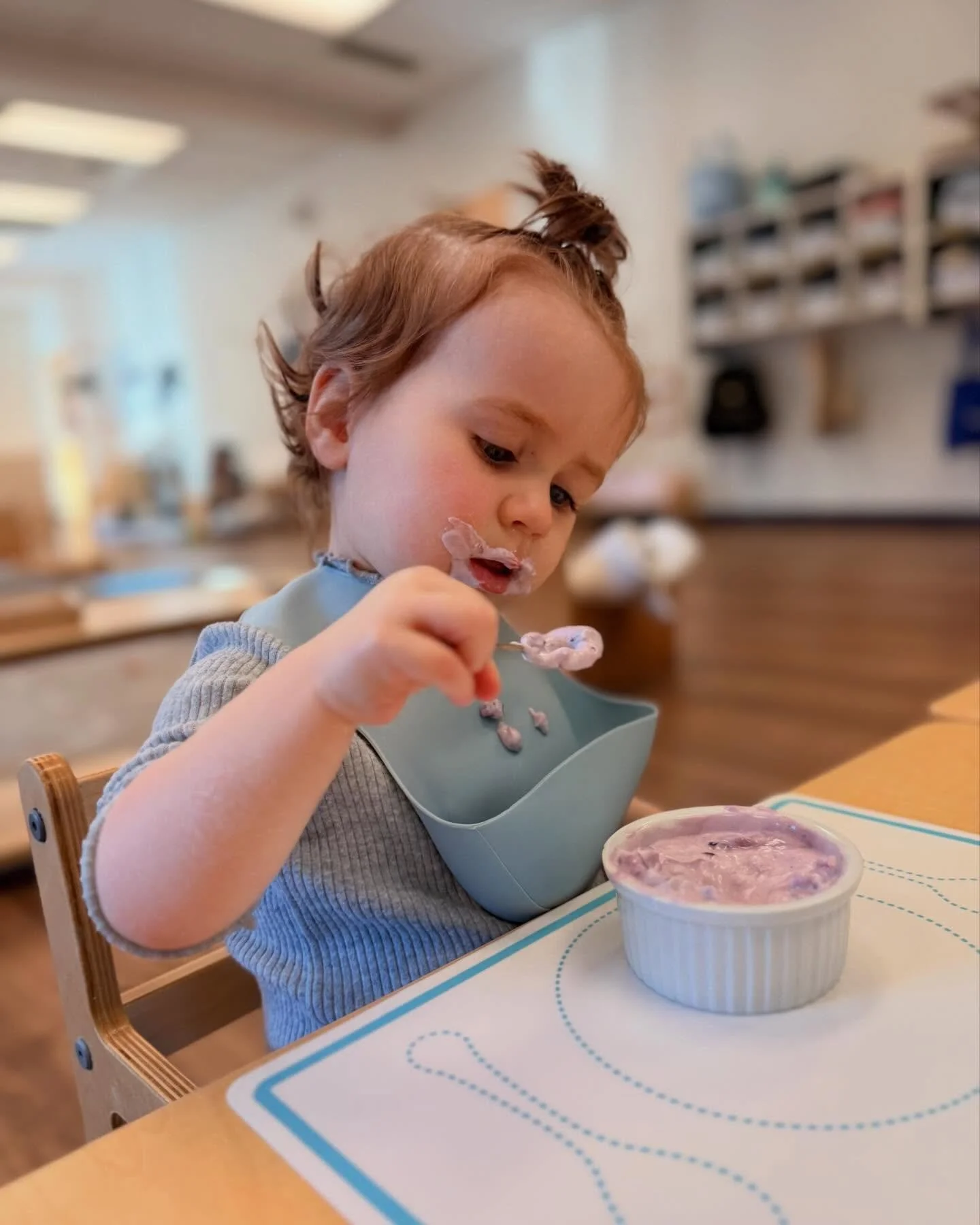 Our Nido community lays the foundation for key developmental skills in our Montessori programs. Beginning as early as 6 weeks old, babies embark on their journey toward independence in a warm, nurturing environment. Our caring guides support each chi