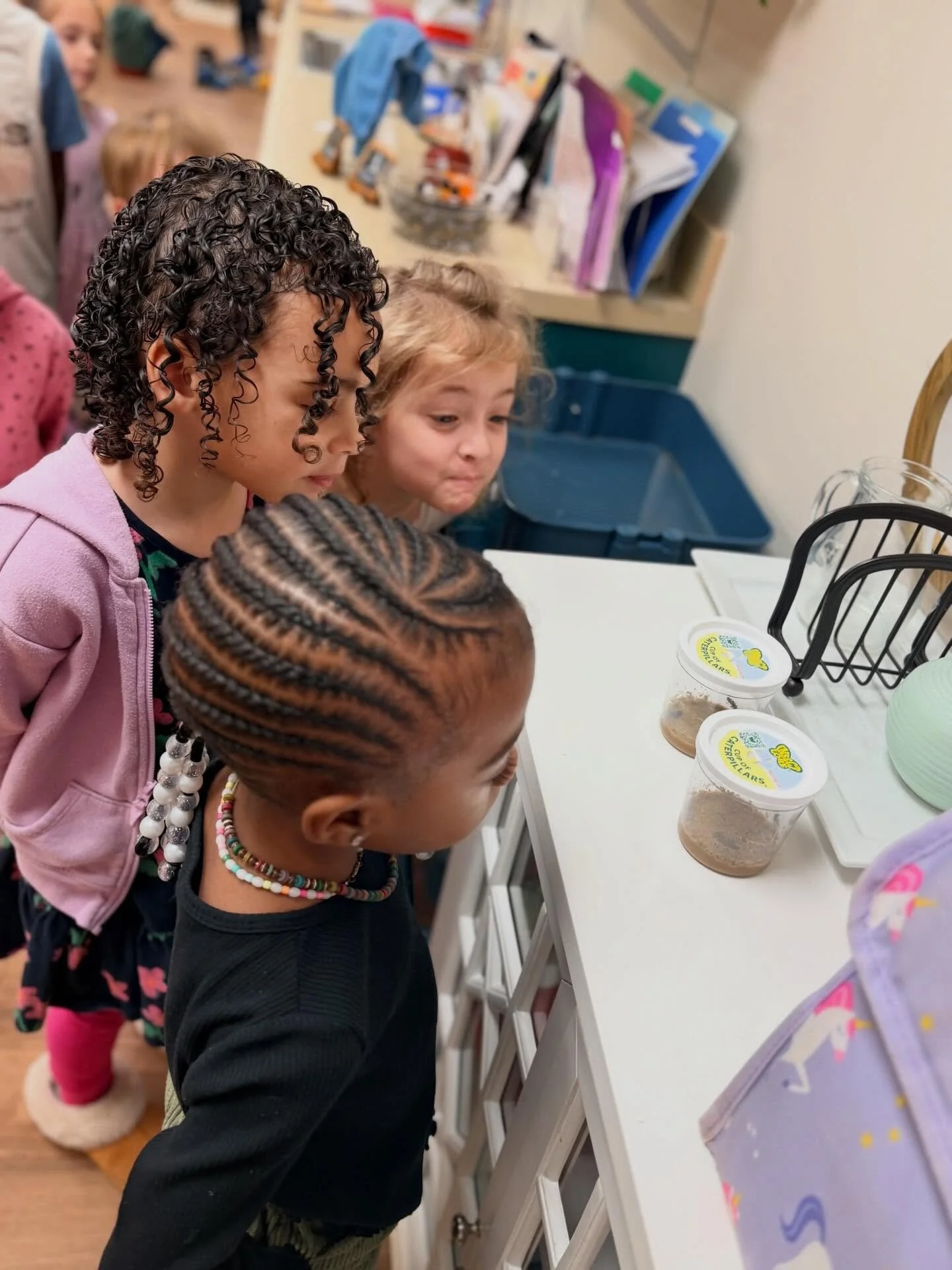 Each classroom is witnessing a little metamorphosis of their own&mdash;observing, wondering, and caring for their new tiny friends as they grow and change right before their eyes. 🐛 

Be sure to ask your child about their special classroom visitors&
