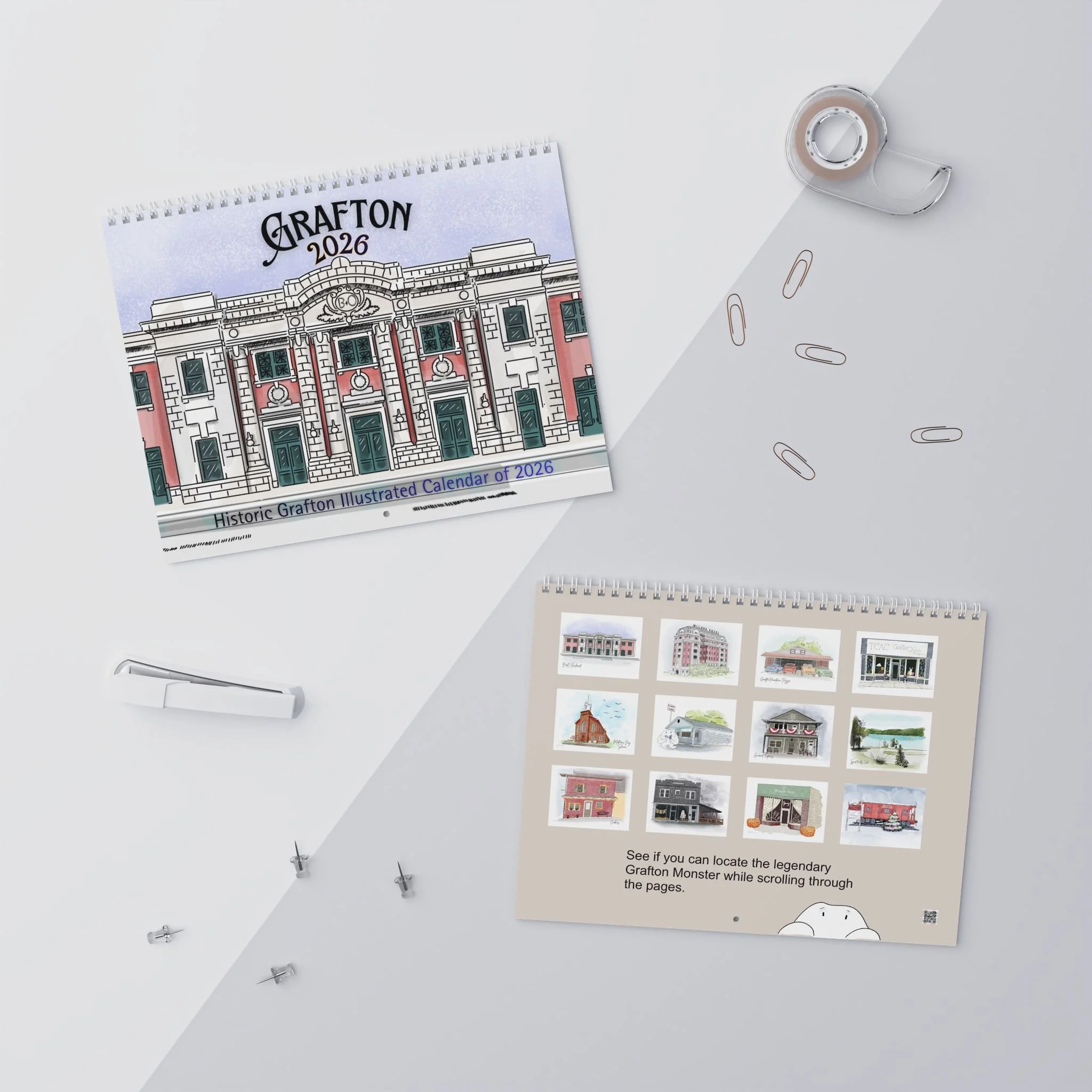 Historic Grafton Wall Calendars (2026)