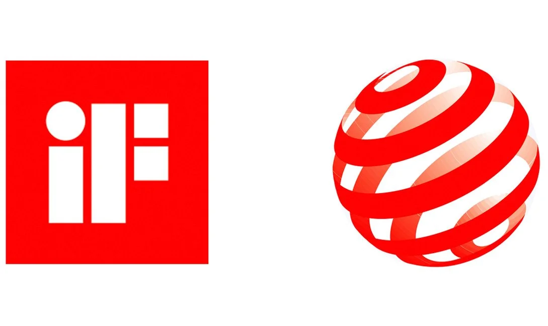 Red Dot Design Award and iF Design Award