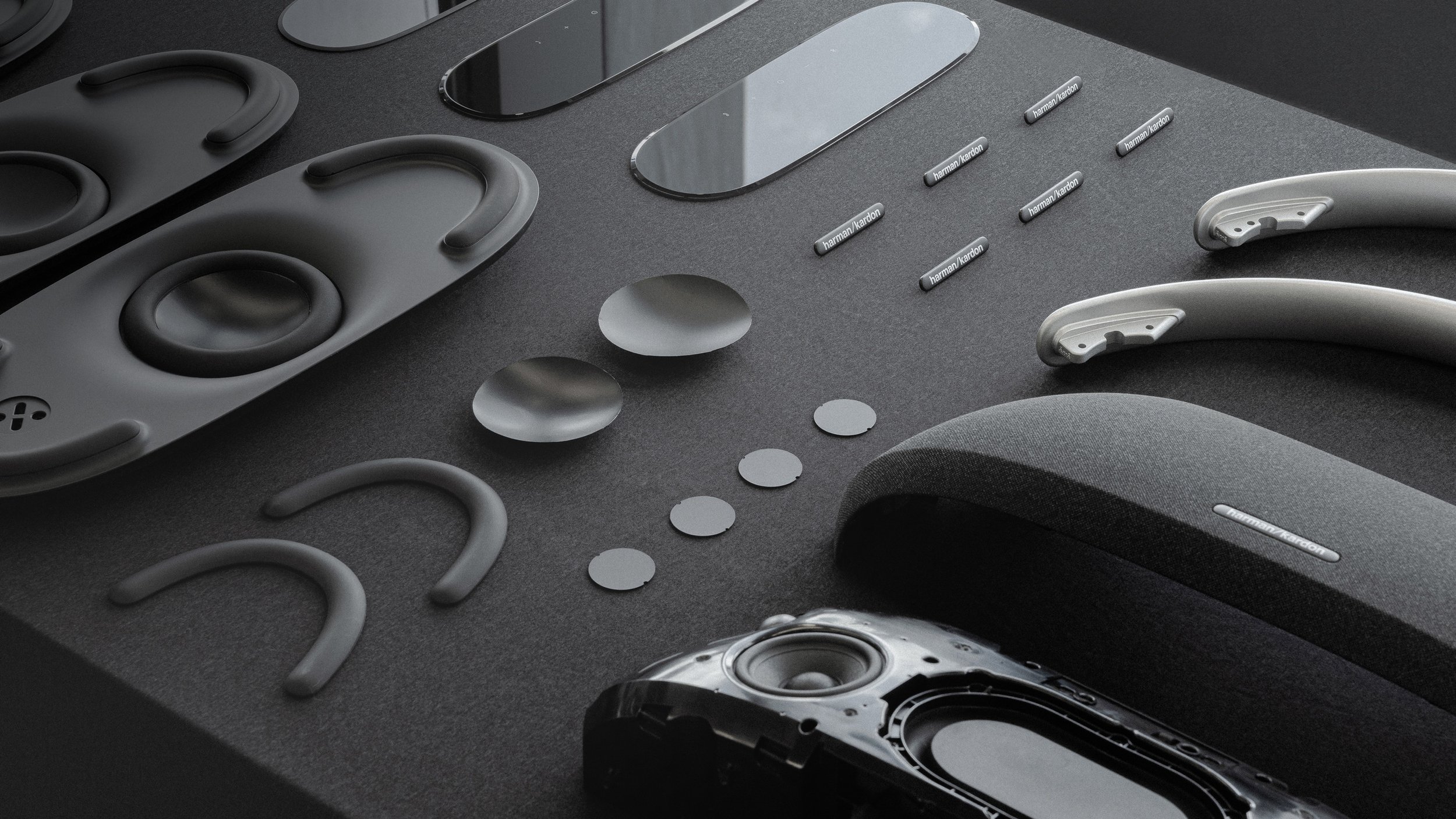 Speaker components and acoustic