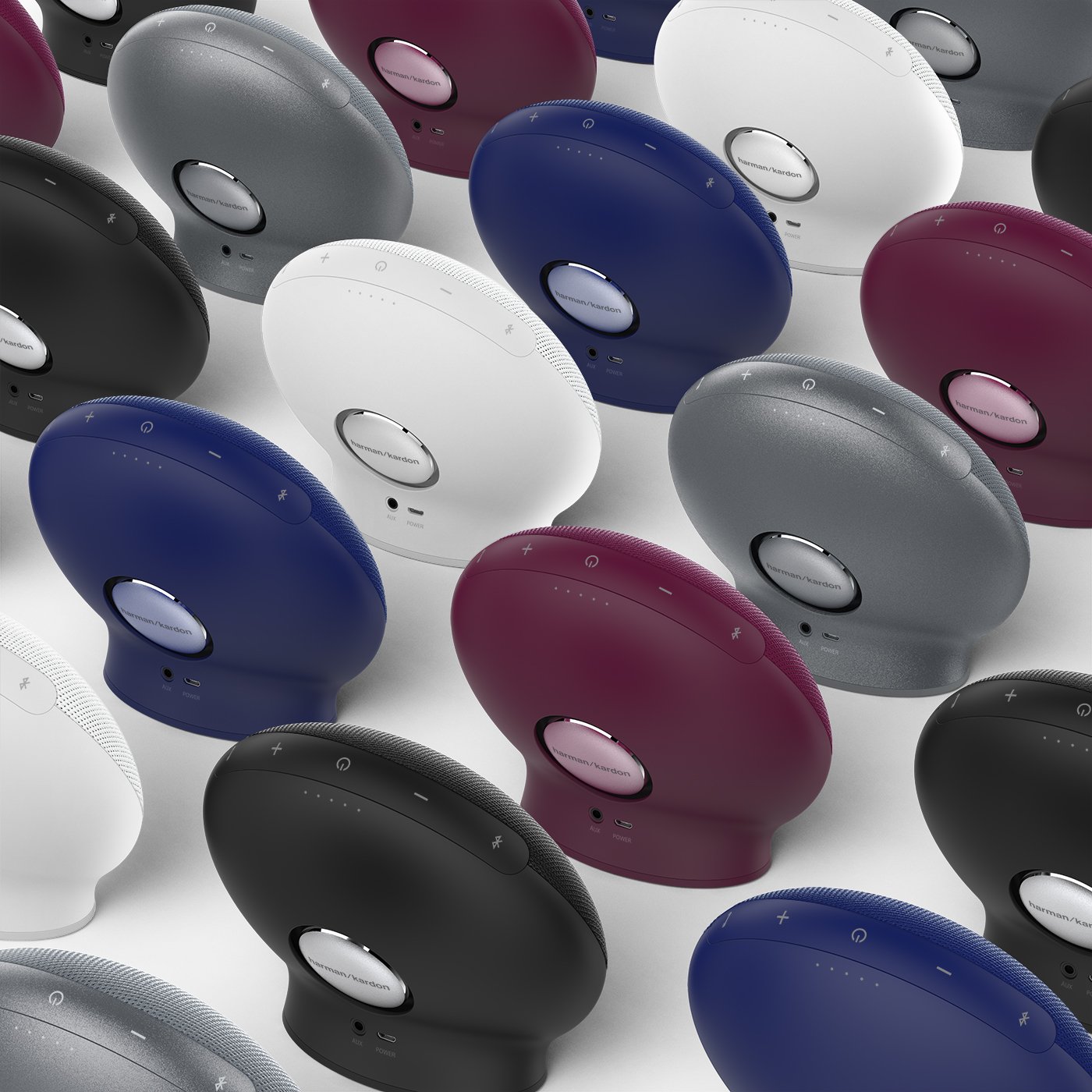 Different color ways of Harman Kardon Onyx Mini speaker