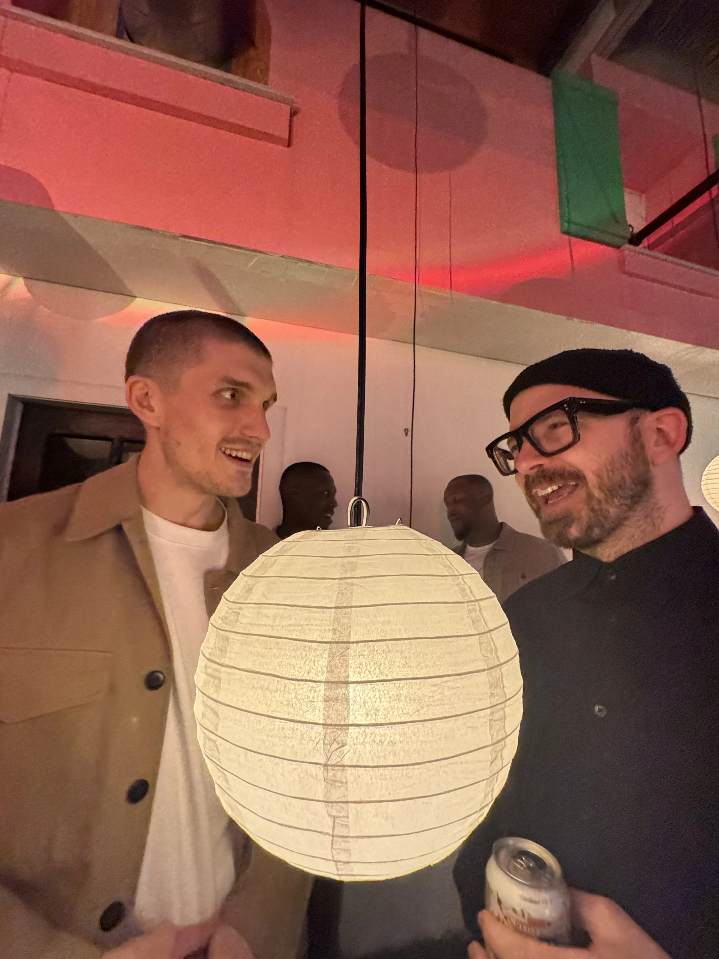 Lasko and Langhoff Following the Performance