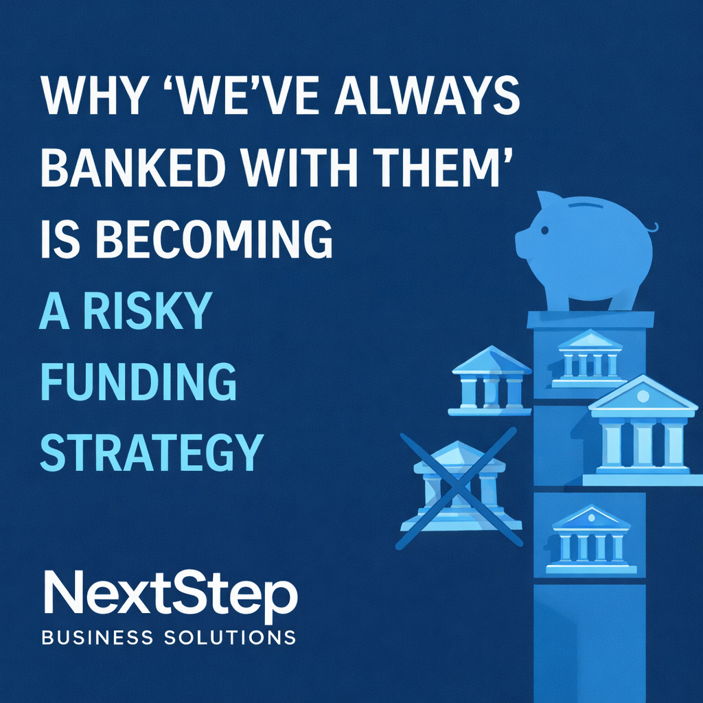Why ‘we’ve always banked with them’ is becoming a risky funding strategy