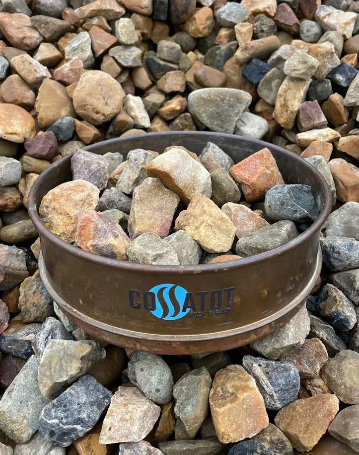 2'' Crushed Ballast Rock
