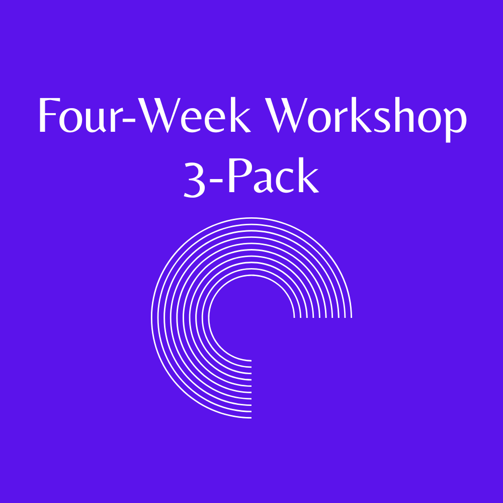 3-Pack of Monthly Workshops