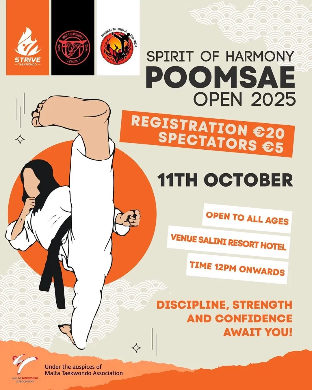 Salini Resort Hotel will host our Poomsae Open! DM for more details! 🌟  We are blessed and honoured that all local clubs will join this event 🙏