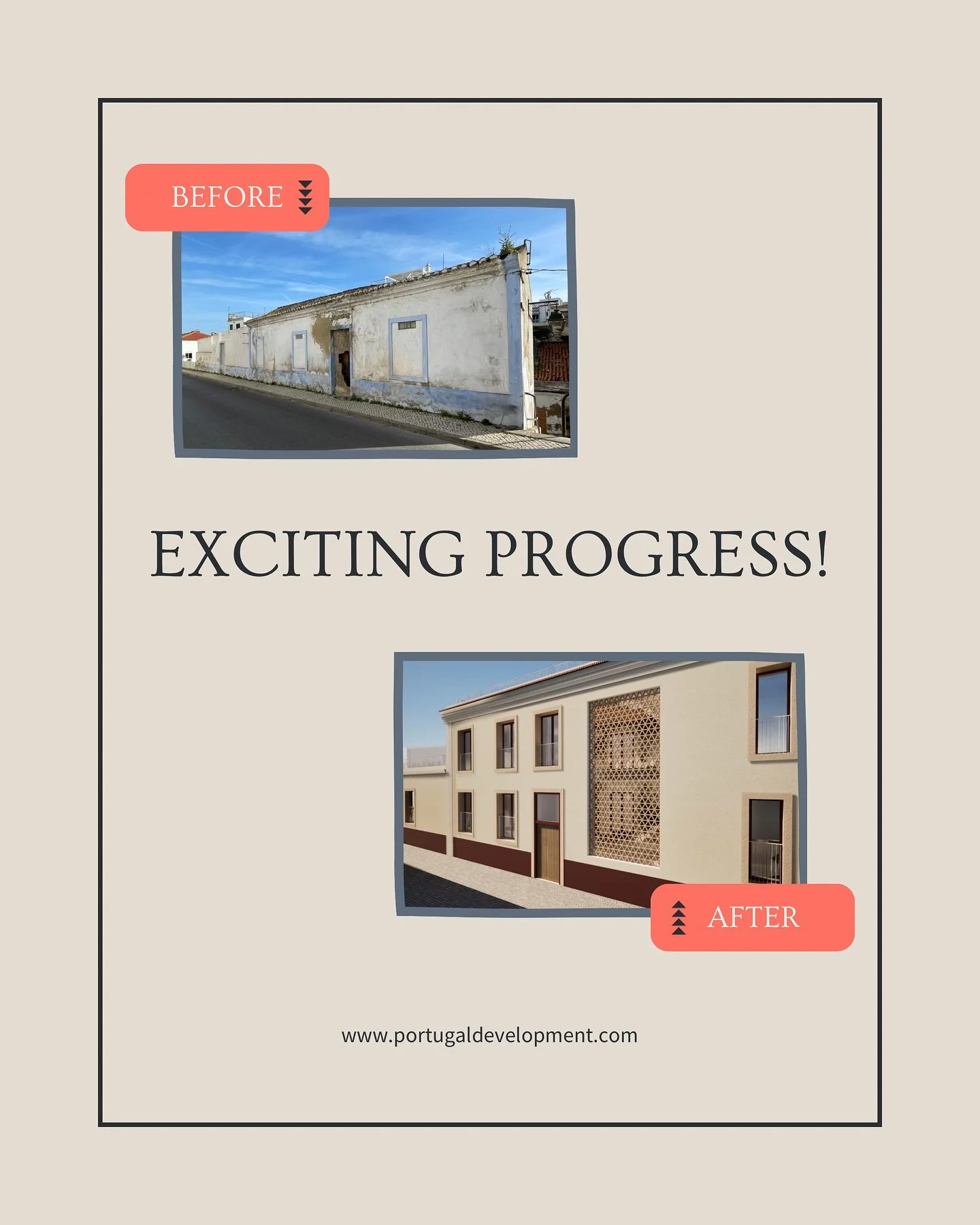 August in Europe: when inboxes auto-reply and professionals enjoy the beach 🏖️
But even with the usual slowdown, we&rsquo;ve kept things moving.

Both of our Phase 1 properties are now being prepped for submission to the C&acirc;mara Municipal de Po