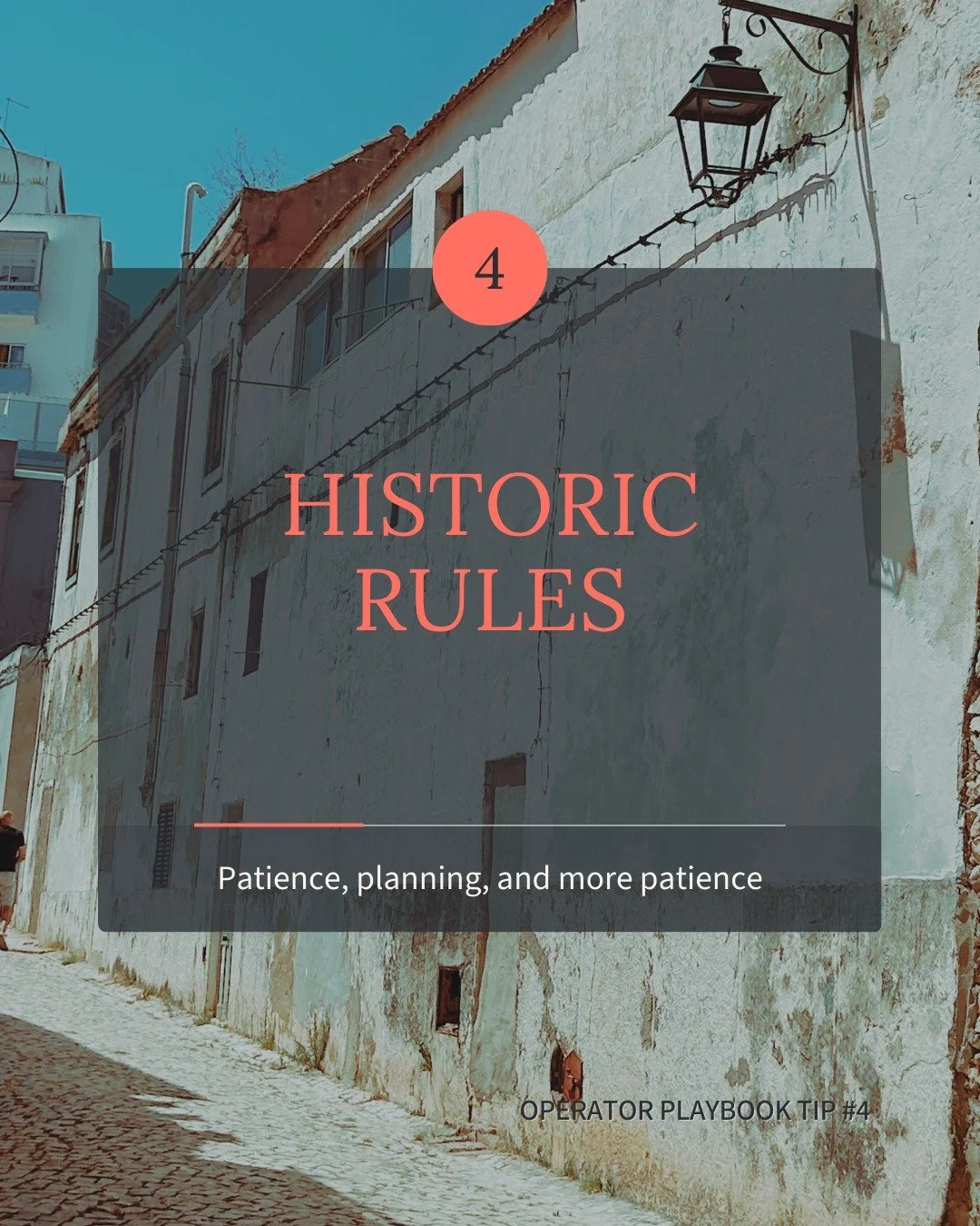 If you are considering renovating in a historic Urban Revitalization (ARU) zone in Portugal, which we commend you for, there is one fundamental trait you must have: patience.

There are simply requirements you should expect:
🌡️ Thermal studies
🔇 Ac