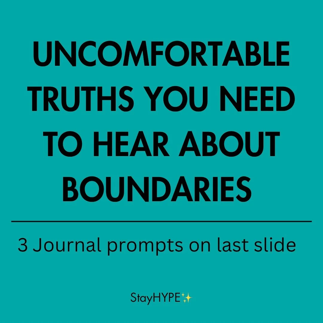 How is your relationship with boundaries? 

Can you set them without feeling guilty? 

Can you set them without feeling fear? 

What are the consequences if they our boundaries are crossed? 

Do you protect yourself when you need to? 

Join my next w