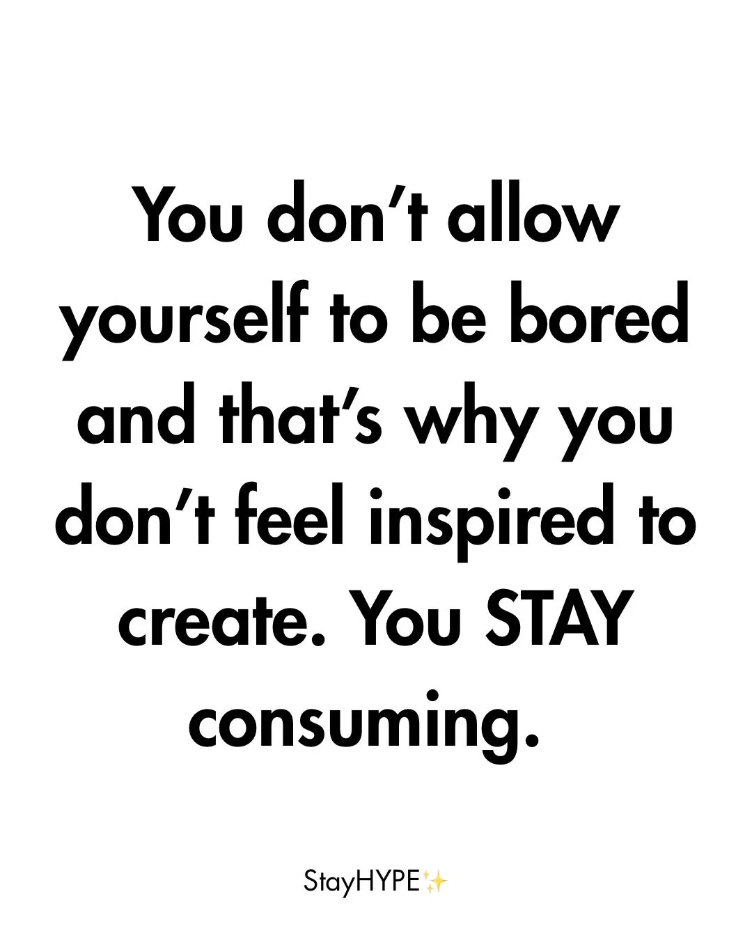 Are you bored? 

Even though physically you&rsquo;re doing a lot. 

You&rsquo;re bored with what you&rsquo;re doing and where you&rsquo;re at. 

But instead of using this boredom to create something, we actually desire, we spend most of our time tryi