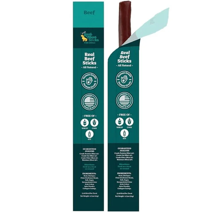 crait Real Beef Sticks for Dogs