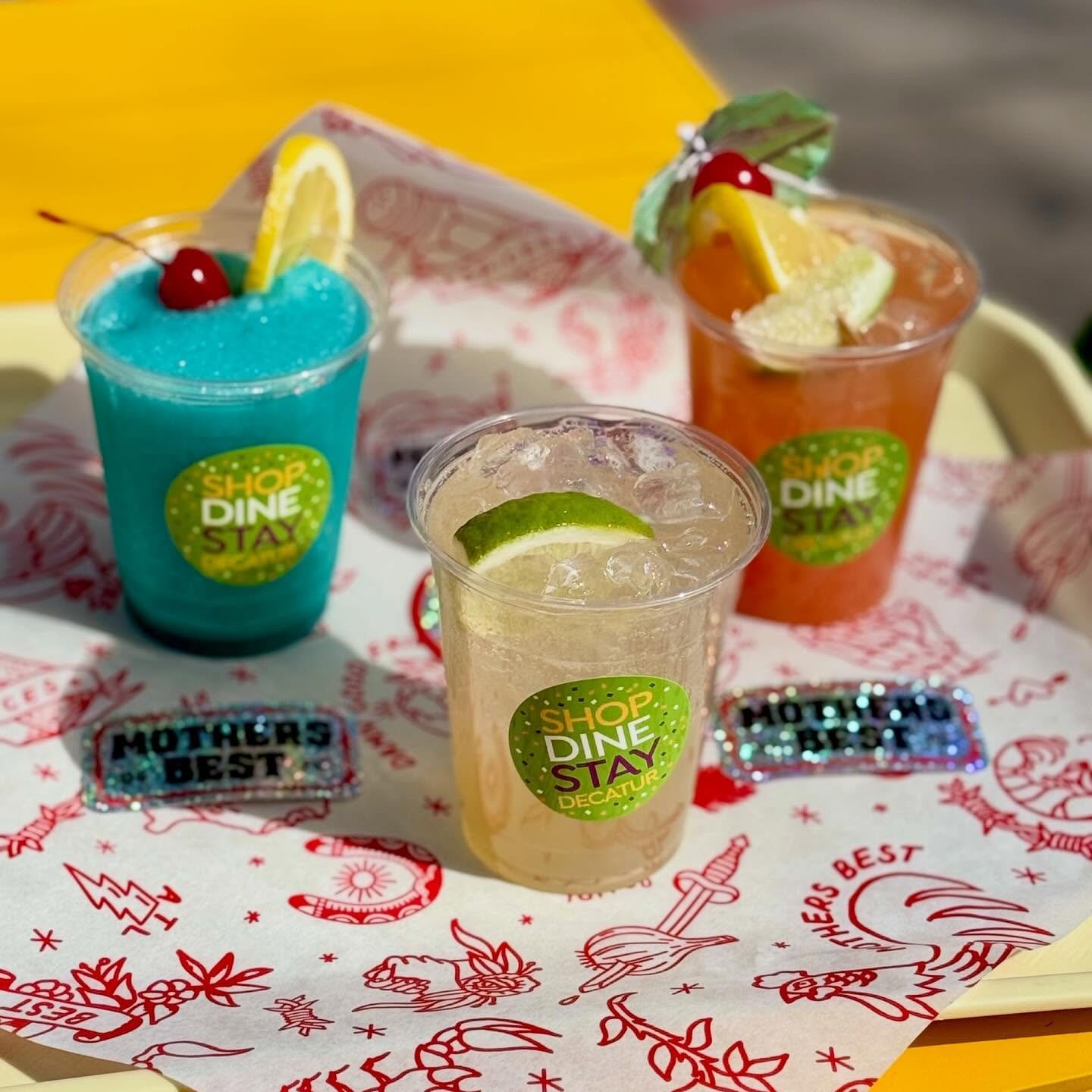 WALKTAILS! Grab a drink or three as you peruse the wares of our distinguished neighborhood shoppes. We&rsquo;re dunking #DGFC til 10pm (8on Sunday). Happy holidays and ample joy to all yall!
.
#decaturisgreater #takemartaitssmarta #walktails #walking