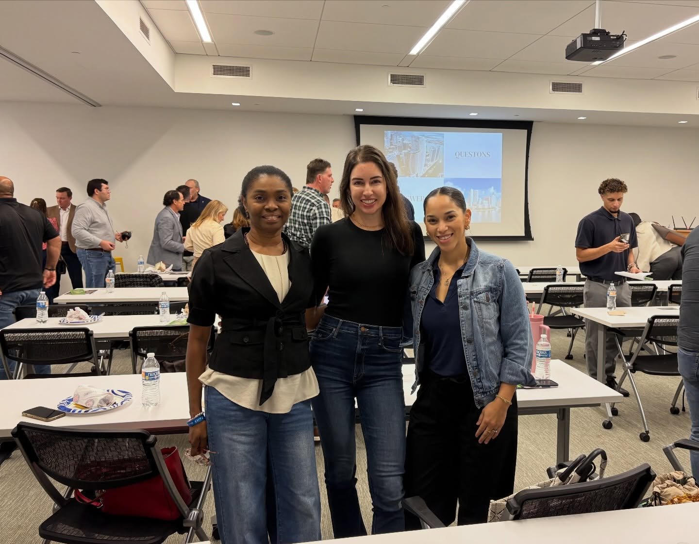 Our ladies diving into OCIP and insurance coverages&mdash;building knowledge, confidence, and expertise.

#luncheonandlearn #continuingeducation #employeedevelopment #allamericanwindowsanddoors