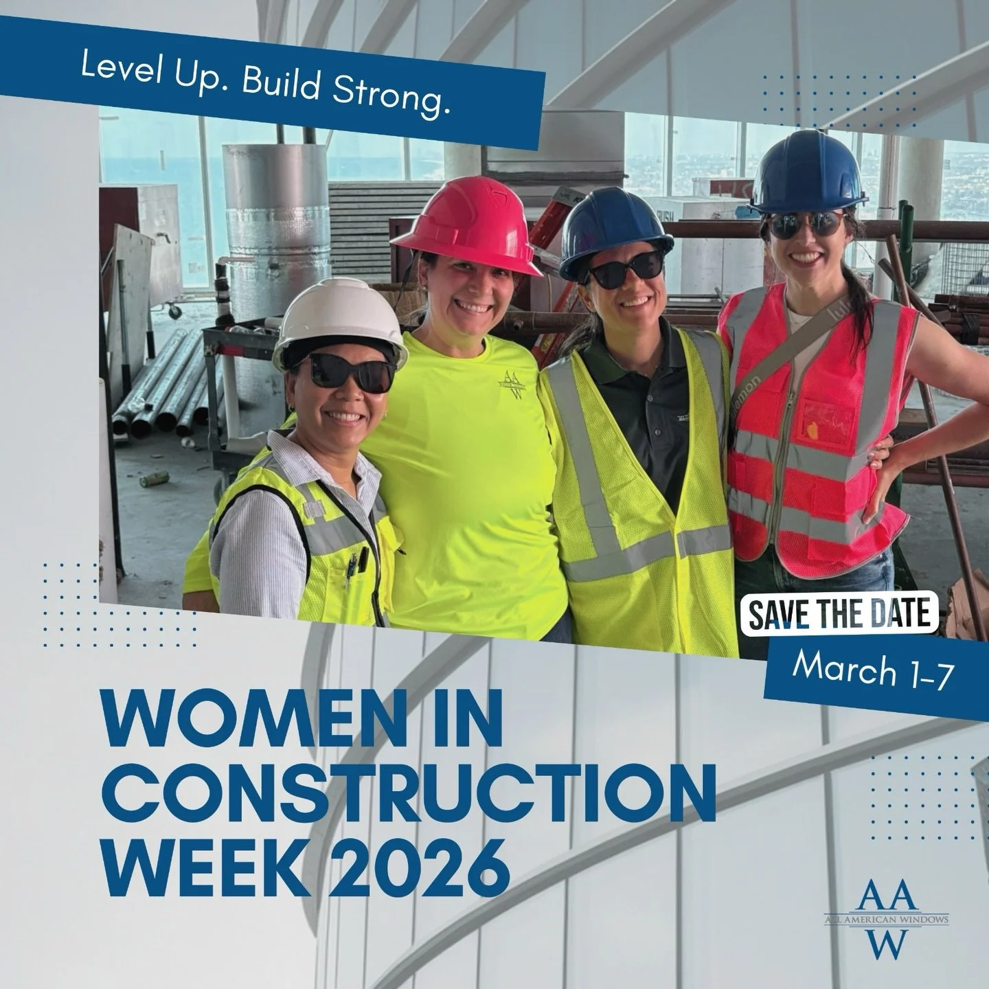 We proudly support Women in Construction Week 2026, taking place March 1&ndash;7.

This year&rsquo;s theme, Level Up. Build Strong., is a powerful reminder of the impact, growth, and leadership women bring to our industry every day.

We are incredibl