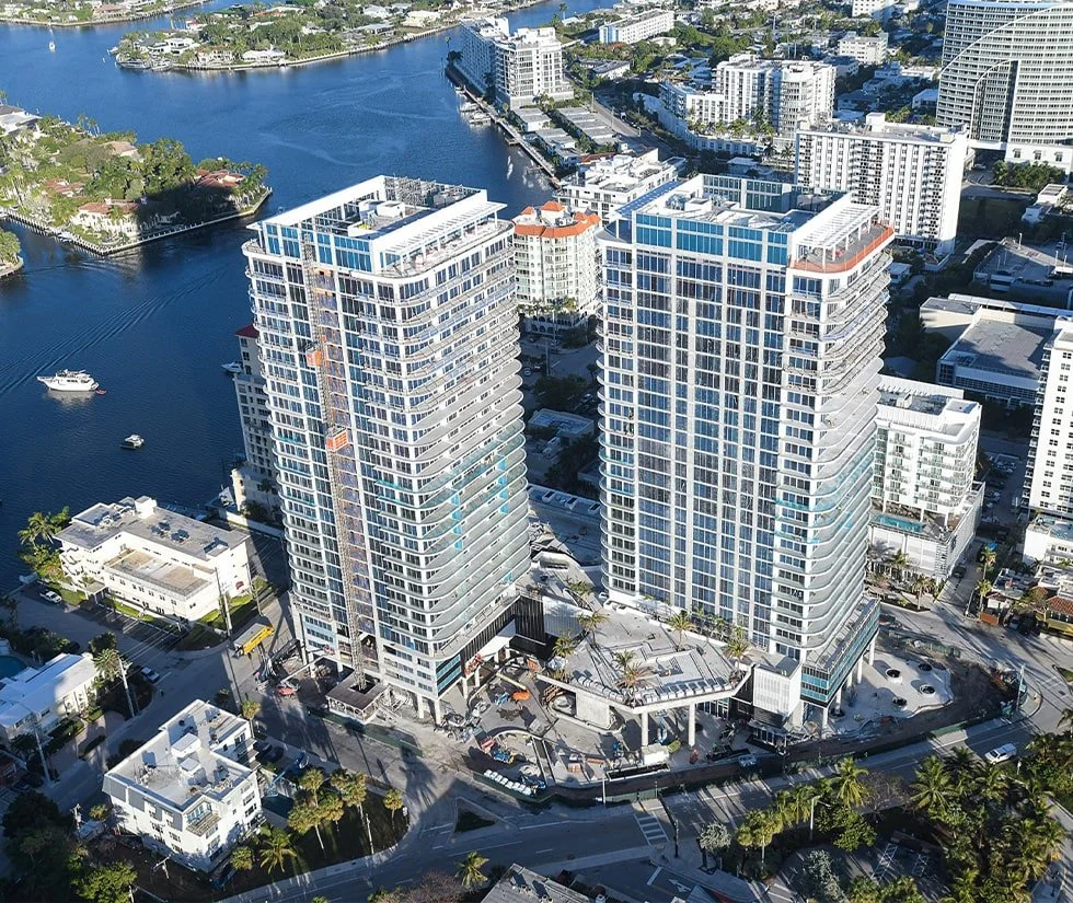 With 194 units and soaring to 300 feet, the two slender towers of Fort Lauderdale’s newest luxury condominium are also the tallest on its award-winning beachfront, showcasing unparalleled panoramic Atlantic Ocean, Intracoastal, and city skyline view