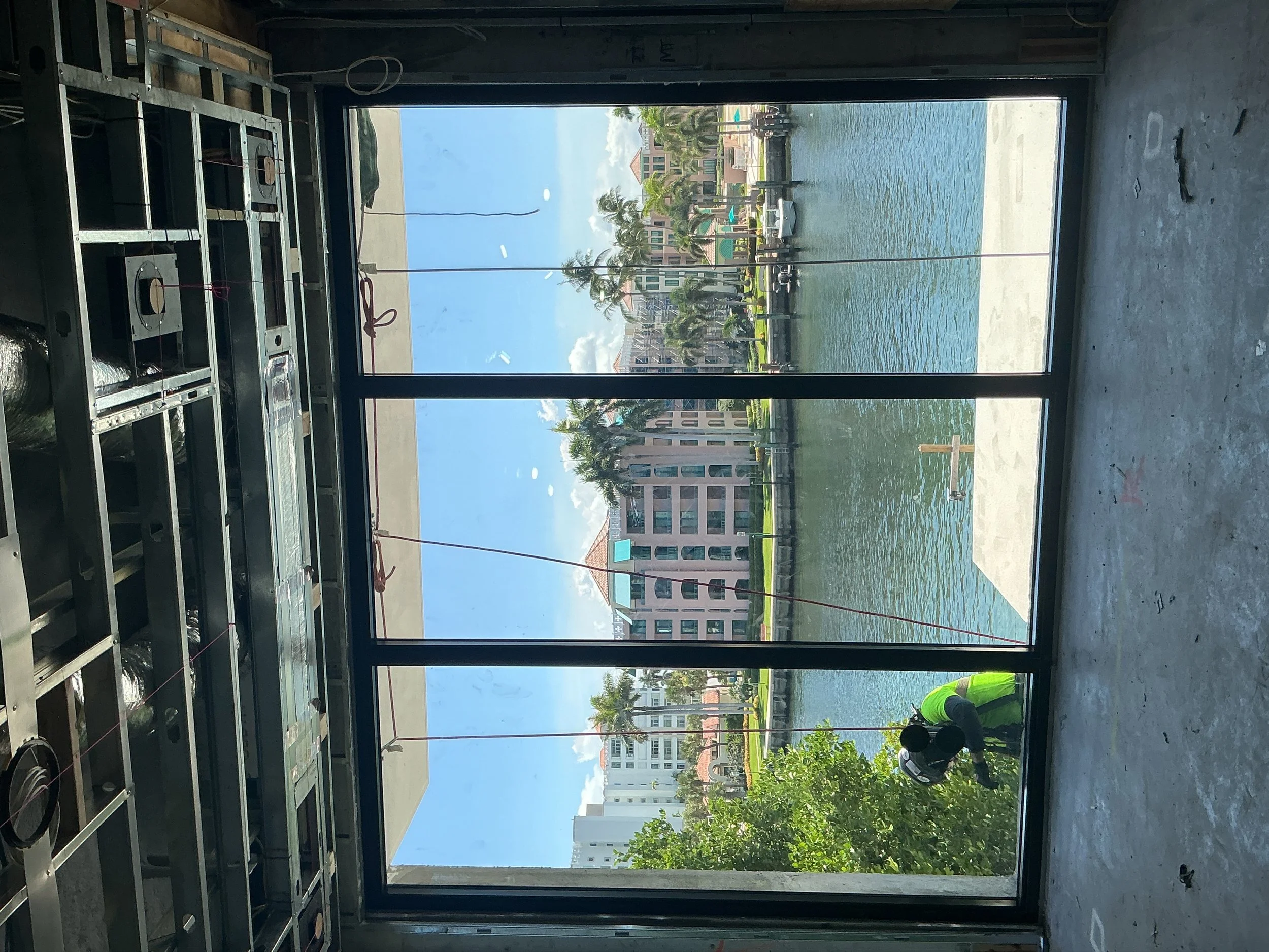Hurricane resistant Storefront Installation in Miami