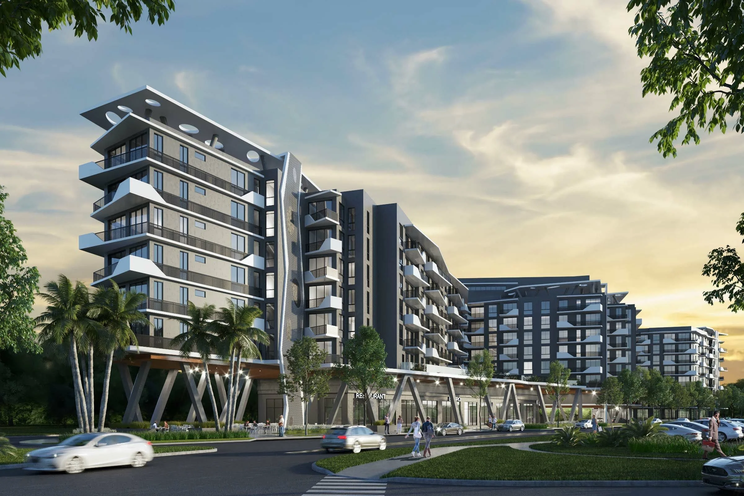 Aura North Miami Beach will be a 373-unit, Class A multifamily development ideally placed just south of Aventura and just north of Oleta River State Park in North Miami Beach.